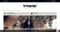 Desktop Screenshot of bohmimi.com